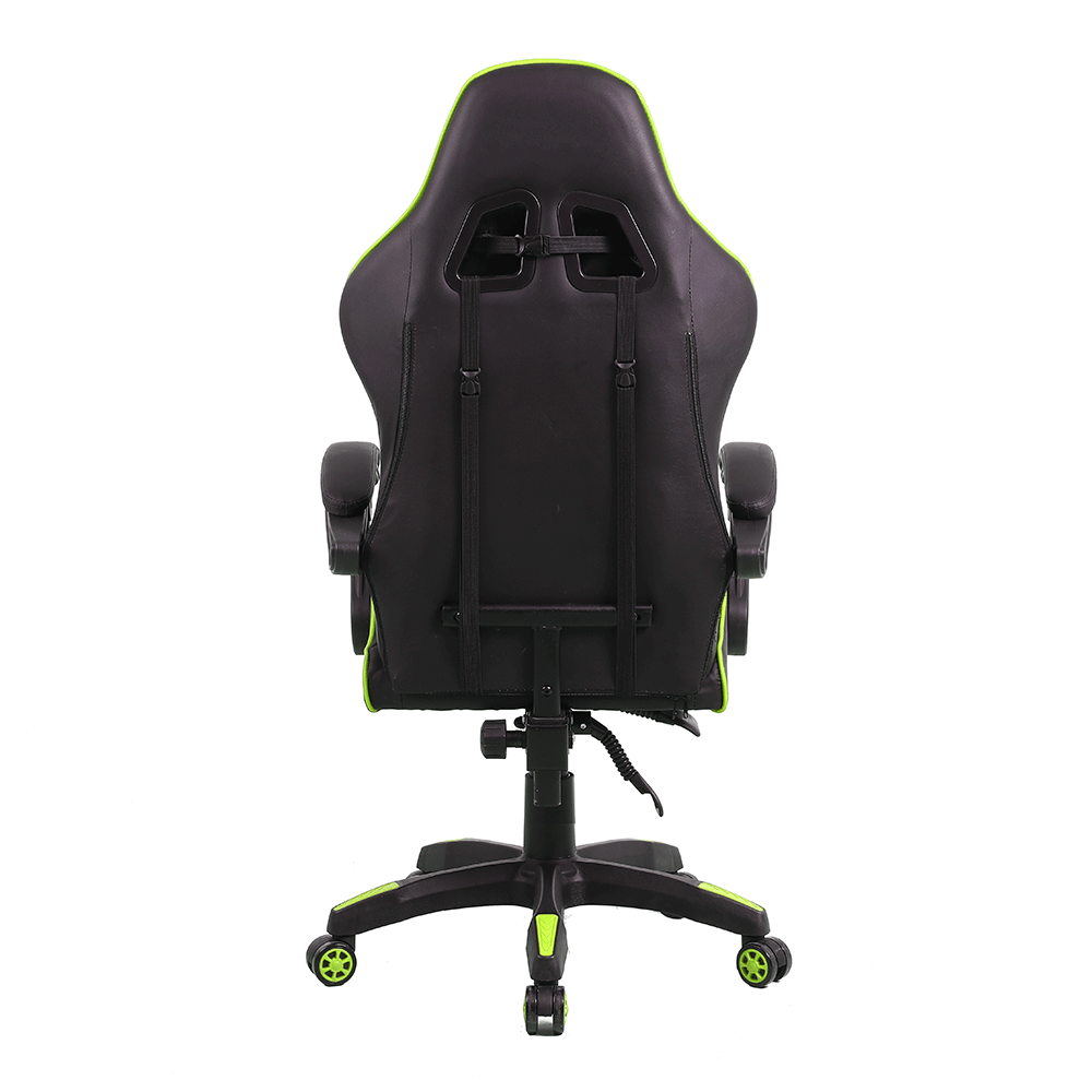Cadeira Gamer Level LV-C01DN | Preto/Verde - Fujioka Distribuidor