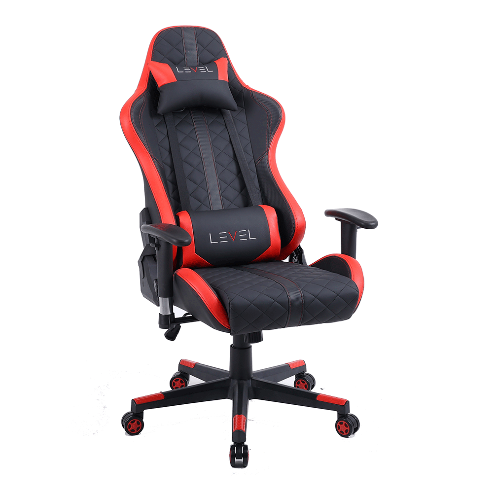 Cadeira Gamer Level LV-C03BN | Vermelho/Preto Artigo: 15062