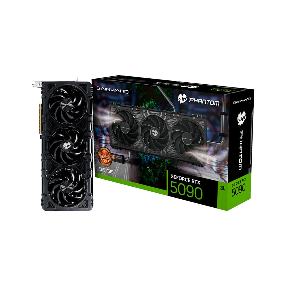 Placa de Vídeo Gainward RTX 5090, 32GB, 512BIT, DLSS e Ray Tracing