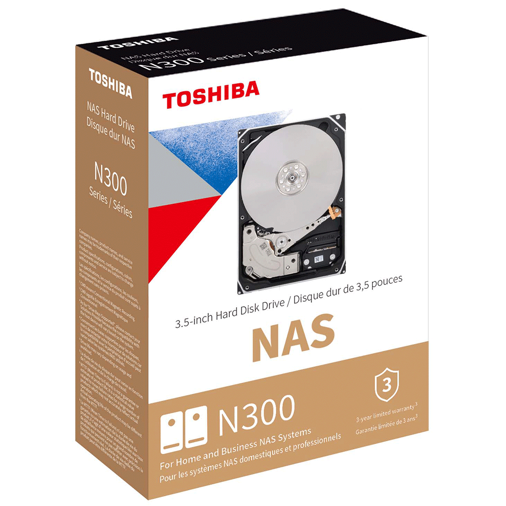 HD Interno Toshiba N300, HDWG760XZSTA | 6TB - 801711 - Fujioka