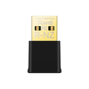 Adaptador TP-Link Archer TX20U Nano, USB, MU-MIMO, AX1800, OFDMA, WPA3 | TX20U GO - 226547 Adaptador TP-Link Archer TX20U Nano, USB, MU-MIMO, AX1800, OFDMA, WPA3 | TX20U GO - 226547
