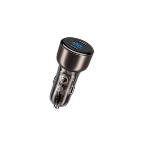Carregador Veicular Hrebos Premium, 60W, USB-C Dual - CRV-500 Preto DF - 284103