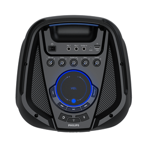 Caixa de Som Bluetooth Philips Party Speaker TAX4209, 1300W, Bivolt | Preto DF - 286214