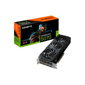Placa de Vídeo Gigabyte NVIDIA GeForce RTX 5070, 12GB, DLSS, Ray Tracing, GV-N5070WF3OC-12GD | DDR7 DF - 801723