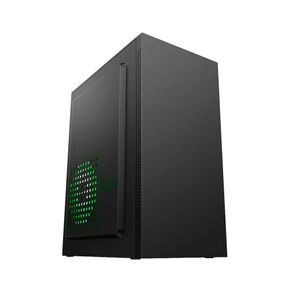 Gabinete Gamer Duex DX255-10-1, ATX, Micro-ATX, Mini-ITX, Sem fonte, Sem Fan Preto GO - 801735