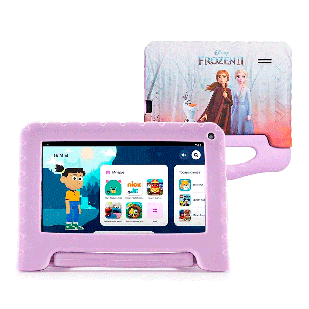 Tablet Multilaser Frozen II, 64GB, 4GB RAM, 4G, WiFi 7, Tela 7