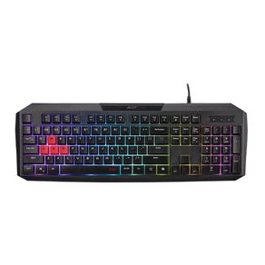 Teclado ACER Nitro 100 NKW100 RGB, Ergonômico e silencioso, Membrana de borracha, 1ms/1000 Hz | Preto GO - 582991