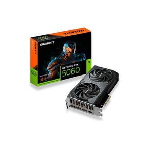 Placa de Vídeo Gigabyte RTX5060 8GB 128B WForce, Clock de Memória: 28 Gbps | DDR7 GO - 801745
