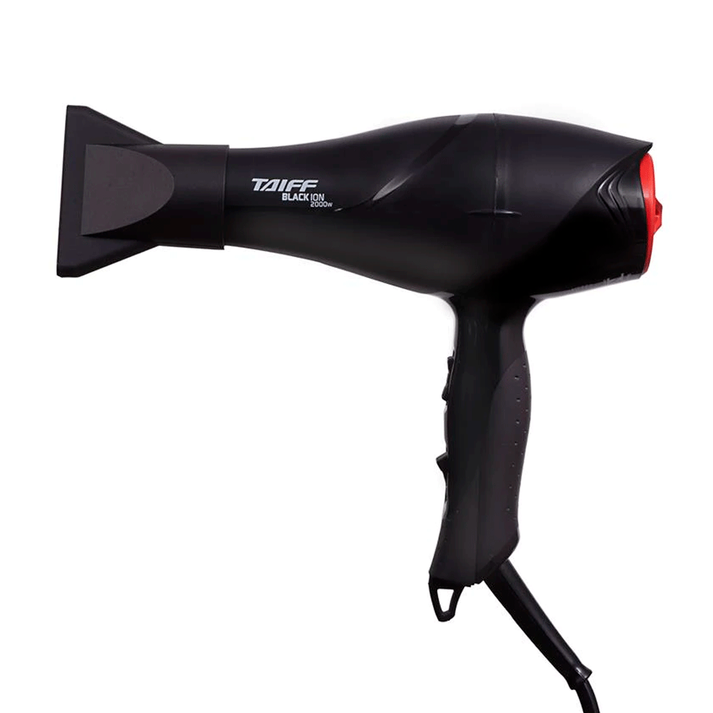 Secador de Cabelo Profissional Taiff Black Ion 2000W 127V Artigo