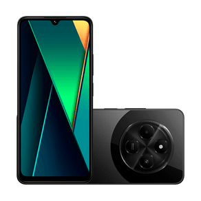 Smartphone Xiaomi POCO C75, CX414PRE, 256 GB, 8 GB + 8 GB RAM Virtual e Câmera 50 MP com IA, 5160 mAh, Tela de 6.88