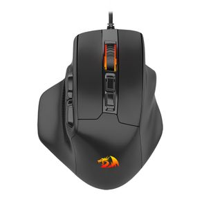 Mouse Gamer Redragon, 12400 DPI, USB, 7 Botões - M806-RGB | Preto DF - 583005 Mouse Gamer Redragon, 12400 DPI, USB, 7 Botões - M806-RGB | Preto DF - 583005