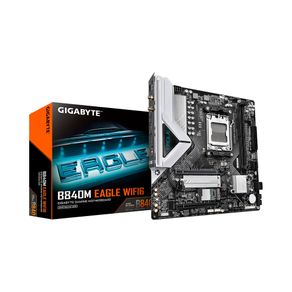Placa mãe Gigabyte B840M EAGLE WiFi 6, Gráfico Integrado, AMD Radeon AM5 ATX | DDR5 GO - 801760