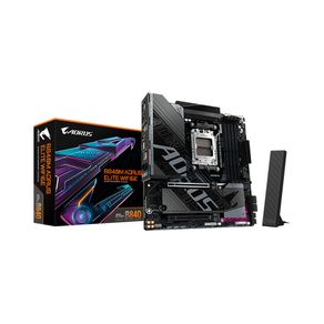 Placa-mãe Gigabyte B840M A Elite, WiFi 6E, Gráfico AMD Radeon, AM5 Micro ATX | DDR5 GO - 801759