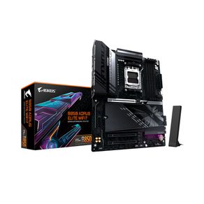 Placa mãe Gigabyte B850 Aorus Elite WiFi 7, Gráficos Onboard, 3x M.2, AM5, ATX | DDR5 GO - 801757
