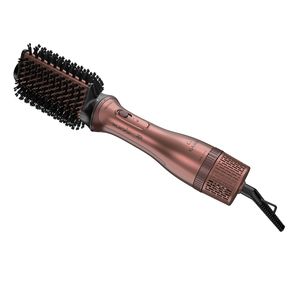 Escova Secadora GAMA Marula 3D, Potência 1200W, 3 Níveis de Velocidade e 2 de Temperatura, Cabo Giratório, Cabeças Intercambiáveis Bivolt (Manual) GO - 691749