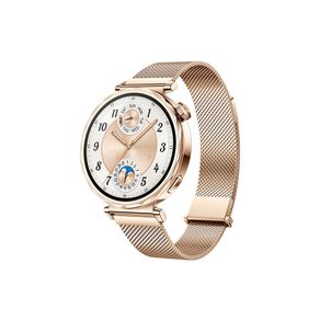 SmartWatch HUAWEI GT 5 41mm, Tela AMOLED, Gerenciamento de calorias, Até 7 dias de bateria, Compatível com iOS e Android Milanese GO - 14309 SmartWatch HUAWEI GT 5 41mm, Tela AMOLED, Gerenciamento de calorias, Até 7 dias de bateria, Compatível com iOS e Android Milanese GO - 14309