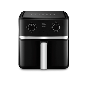 Fritadeira Elgin Gran Fry 8L, com tecnologia BLACK RESIST, temperatura ajustável de 80°C a 200°C, Potência 1.900W 127V Preta DF - 199105