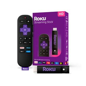 Roku Streaming Stick 2025, Dispositivo para TV HD e FHD com Controle por Voz, Wi-Fi de Banda Dupla e Compatibilidade com Assistentes de Voz DF - 288005