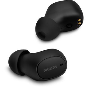 Fone de Ouvido TWS Philips TAT2500BK, Drivers de 8mm, Bluetooth 5.4, Cancelamento de Ruído, Modo Ambiente, 3 Microfones, autonomia de 24 horas, DF - 285166