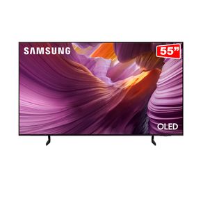 Smart TV OLED 55 Samsung S85F 4K, OLED HDR10+, HDMI 2.1 120Hz, Wi-Fi 5, Bluetooth 5.3, Alexa Integrada e Design Contour. DF - 100420