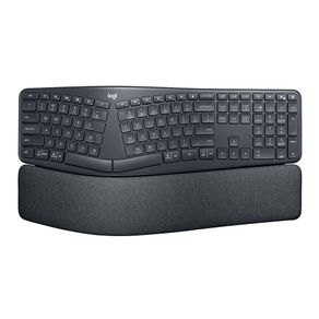 Teclado Ergonômico K860 Logitech, Bluetooth,  Ergonômico, Receptor USB - ERGO K860 GO - 283260