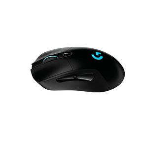 Mouse sem Fio para Jogos Logitech G703 LIGHTSPEED, Sensor HERO 25K, até 25.600 DPI, Conexão Sem Fio LIGHTSPEED e USB, Iluminação RGB LIGHTSYNC DF - 283261