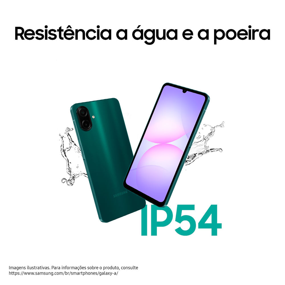 Samsung Galaxy A07, 128GB, 4GB RAM + RAM Plus até 4GB, Câmera