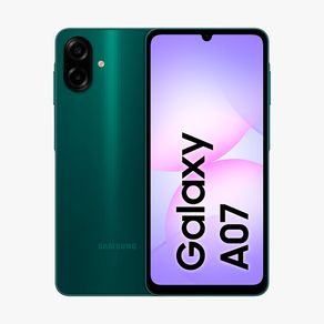 Samsung Galaxy A07 256GB 8GB RAM + RAM Plus até 8GB, | Verde DF - 279389 Samsung Galaxy A07 256GB 8GB RAM + RAM Plus até 8GB, | Verde DF - 279389