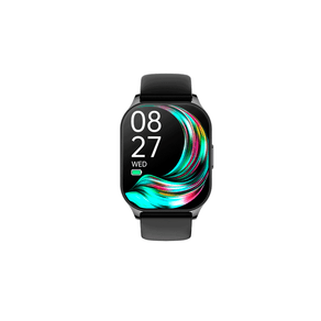 Smartwatch Hi Level LVW-51S BLK, Tela sensível ao toque, AMOLED, Bateria de 7 dias, Compatível com iOS e Android. DF - 14287