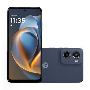 Smartphone Motorola moto G05 4G, 256GB de Armazenamento, 4GB RAM+até 8GB RAM Boost, com IA, | Grafite DF - 279402