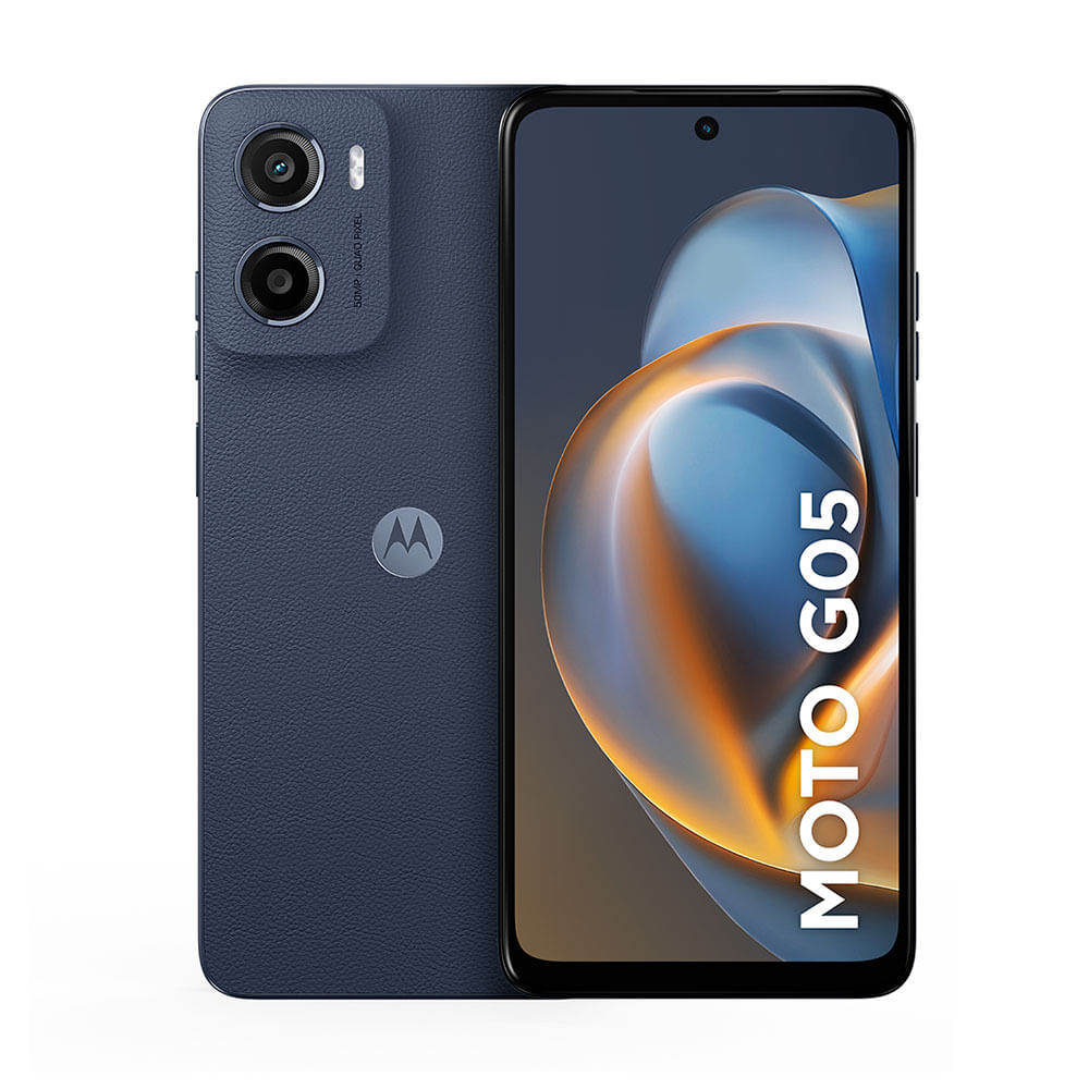 Smartphone Motorola moto G05 4G, 256GB de Armazenamento, 4GB RAM+