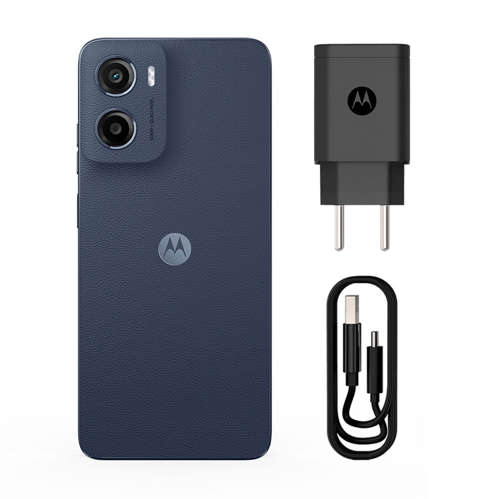 Smartphone Motorola moto G05 4G, 256GB de Armazenamento, 4GB RAM+
