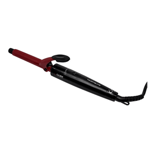 Modelador Gama Ceramic Nano Tourmaline New 19mm, Preto/Vermelho | Bivolt DF - 691444