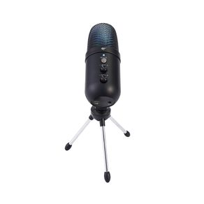 Microfone Gamer Havit GK51 , USB, RGB, Tipo C - GK51 Preto DF - 582983