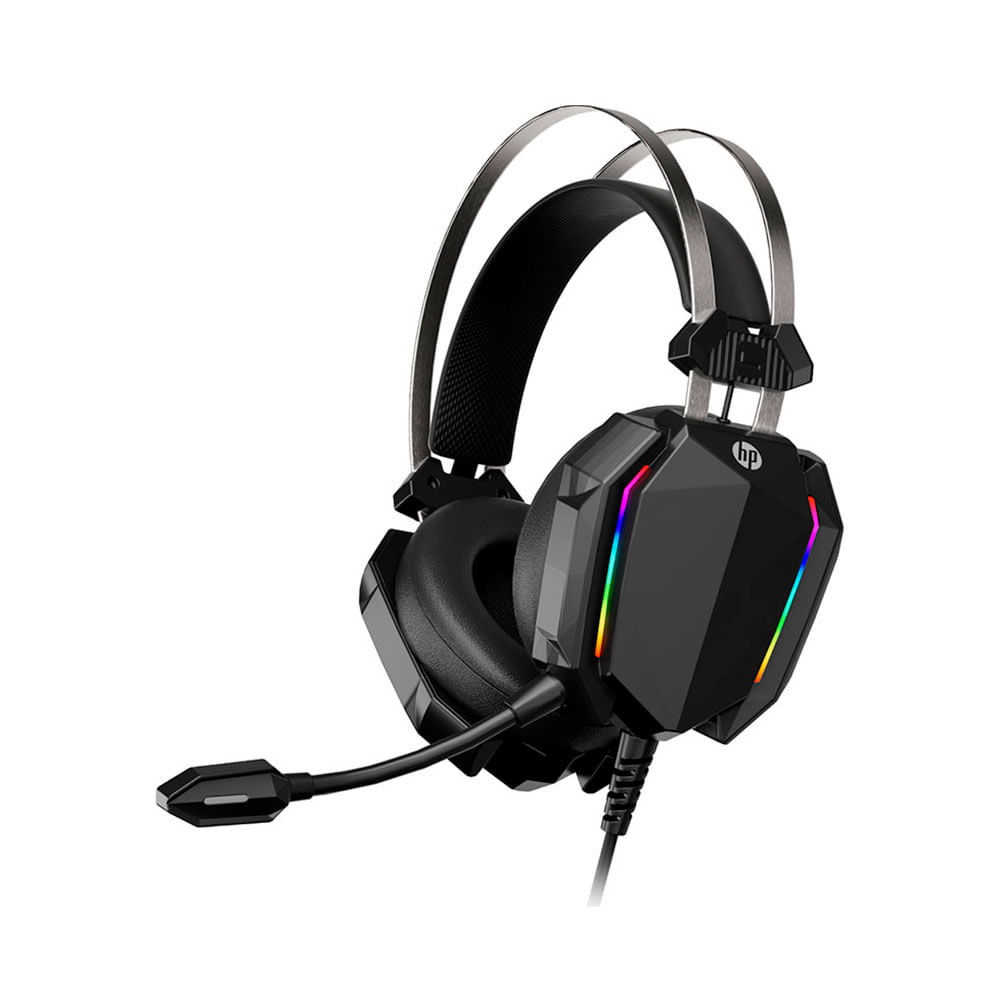 Headset HP DHH-3215U Gamer USB 7.1, RGB estático com sete cores