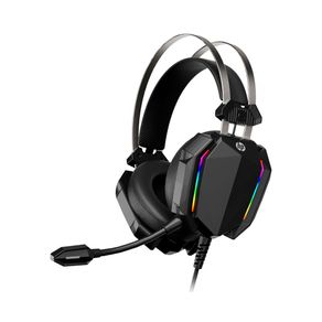 Headset HP DHH-3215U Gamer USB 7.1, RGB estático com sete cores, Resposta de frequência 20 Hz - 20 KHz, alto-falante 50 mm, cabo 2,2 Metros. GO - 285158