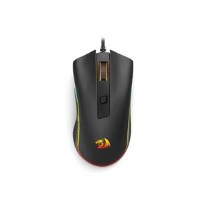 Mouse Gamer Redragon Cobra Cypher Lite RGB M611-RGB, Até 12800 DPI , Conexão USB, Sensor Sunplus 6651B , 6 Botões, M611-RGB Preto DF - 583034