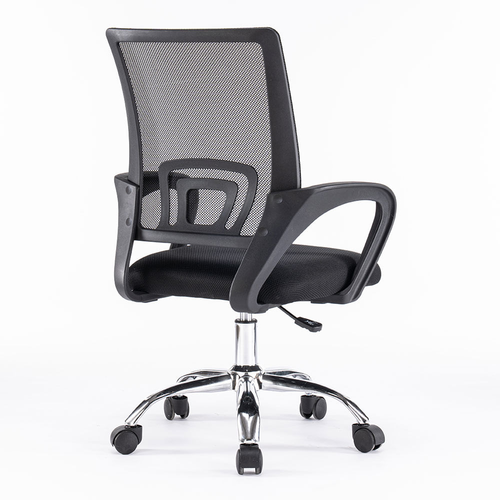 Cadeira de Escritório Alltek IN ATK-C02 BLK. Preto 15082 - Fujioka