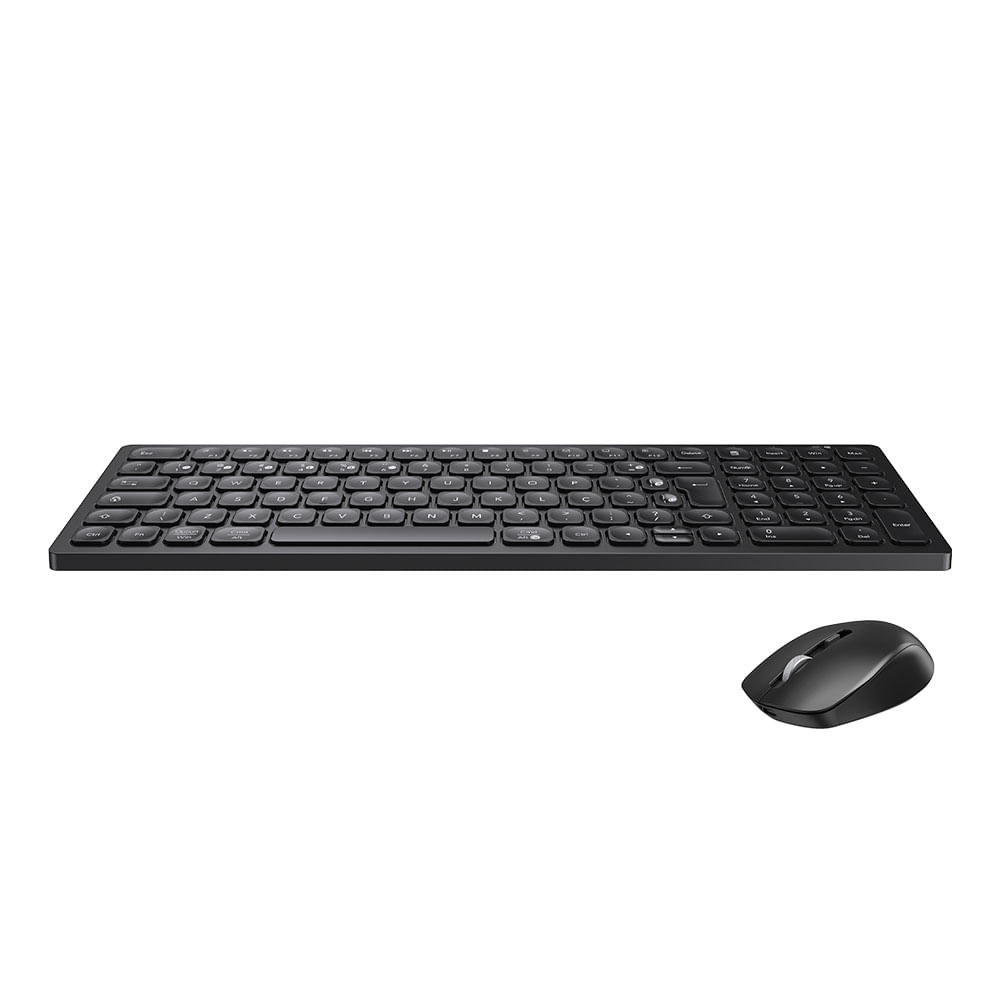 Combo Kross Teclado Ultrafino e Mouse Office, Sem Fio - KE-KM564