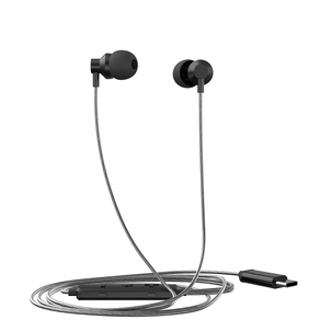 Fone de ouvido HP DHH-1127 Intra Auricular com microfone, USB Tipo-C Preto DF - 285196 Fone de ouvido HP DHH-1127 Intra Auricular com microfone, USB Tipo-C Preto DF - 285196