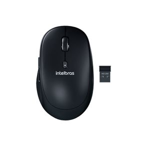 Mouse Sem Fio Intelbras MSI200, 2.4GHz, | Preto DF - 583043 Mouse Sem Fio Intelbras MSI200, 2.4GHz, | Preto DF - 583043