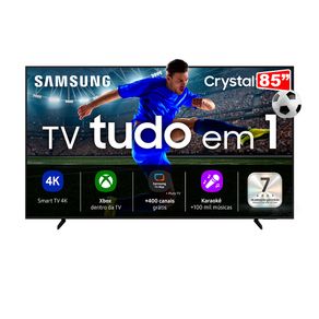 Samsung Smart TV 85” Crystal UHD LED 4K U8600F 2025 | Preto GO - 67640