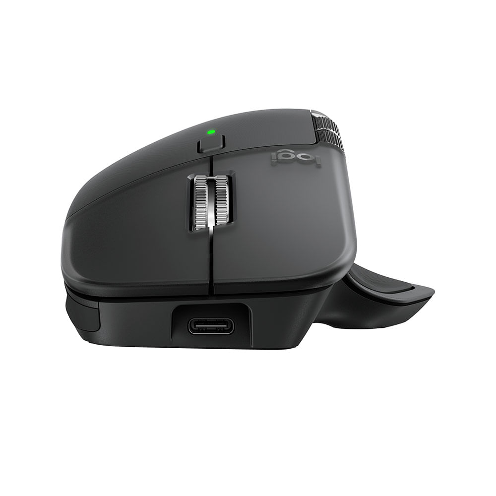 Mouse Logitech sem fio MX Master 4 Grafite 583055 - Fujioka