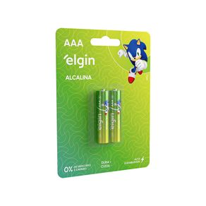 Pilha Elgin Alcalina Lr03 Aaa C/2 GO - 26404
