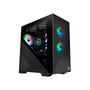 Gabinete Thermaltake Divider 170 TG ARGB, Mid-Tower, Micro ATX, 2 Fans ARGB | Preto DF - 801809