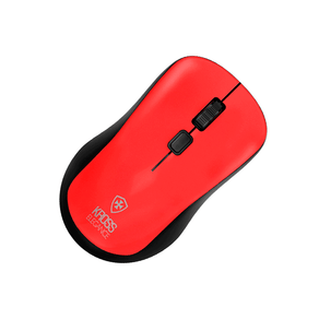 Mouse Sem Fio Kross Elegance, 1.600Dpi - KE-M218 DC 1.5V | Vermelho DF - 582468