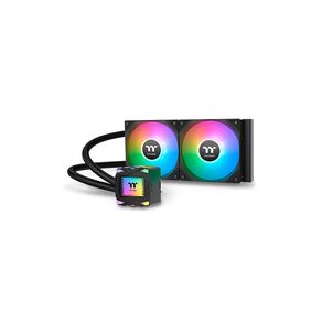 Water Cooler Thermaltake L240 ARGB Sync Black AIO 2x120MM, TDP 350W, Intel LGA 1700/AM5 | Preto DF - 801801