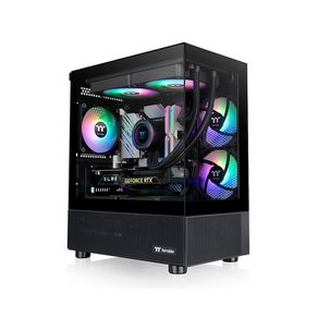 Gabinete Thermaltake TT View 170 TG ARGB Micro-Case Snow, Micro ATX/Mini ITX, 3 Fans ARGB Lite | Preto DF - 801805 Gabinete Thermaltake TT View 170 TG ARGB Micro-Case Snow, Micro ATX/Mini ITX, 3 Fans ARGB Lite | Preto DF - 801805