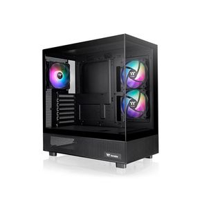 Gabinete Thermaltake TT View 270 Plus TG ARGB, Mid-Tower, E-ATX, 3 Fans ARGB | Preto DF - 801803 Gabinete Thermaltake TT View 270 Plus TG ARGB, Mid-Tower, E-ATX, 3 Fans ARGB | Preto DF - 801803