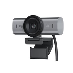 Webcam Logitech, Ultra HD 4K, MX BRIO, IA integrada ao Microfone. | Grafite GO - 583007